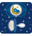 MAM PERFECT NIGHT Chupete Silicona 16+M 1ud Azul