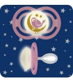 MAM PERFECT NIGHT Chupete Silicona 16+M 1ud Rosa