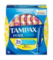 TAMPAX Pearl Compak Regular 16 uds