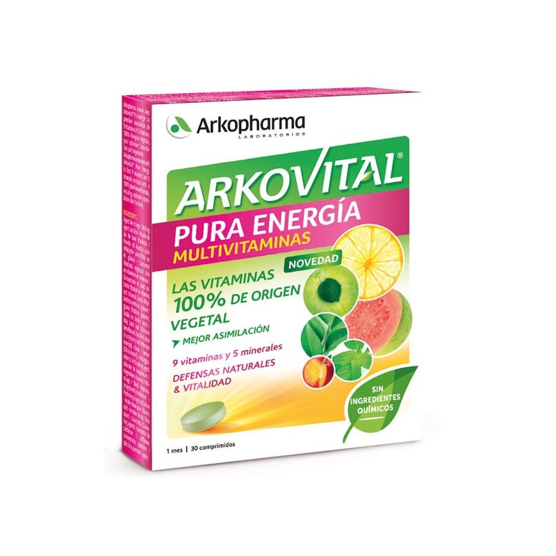 Arkovital Pura Energía 30 comp