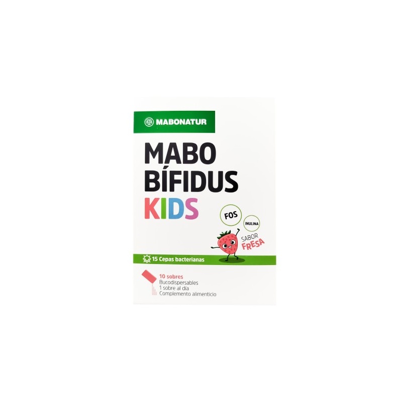 Mabo bifidus kids sobres sabor fresa