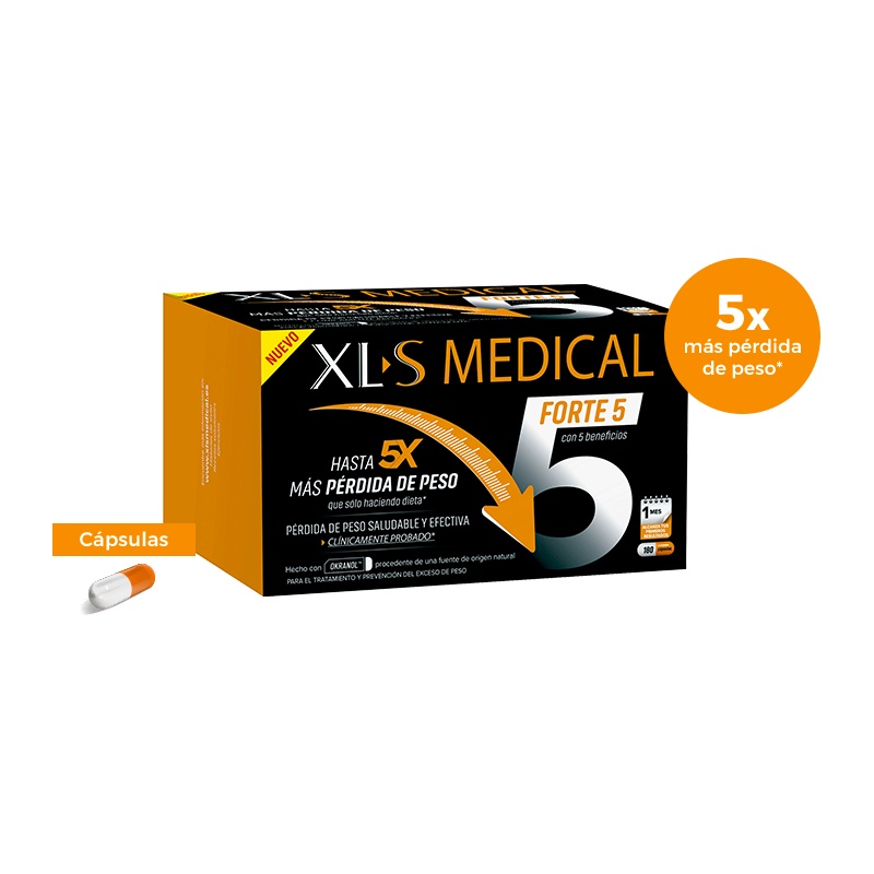 XLS Medical Forte 5 180 cápsulas