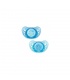 Chicco chupete physio air azul silicona 6-12 meses 2 unidades