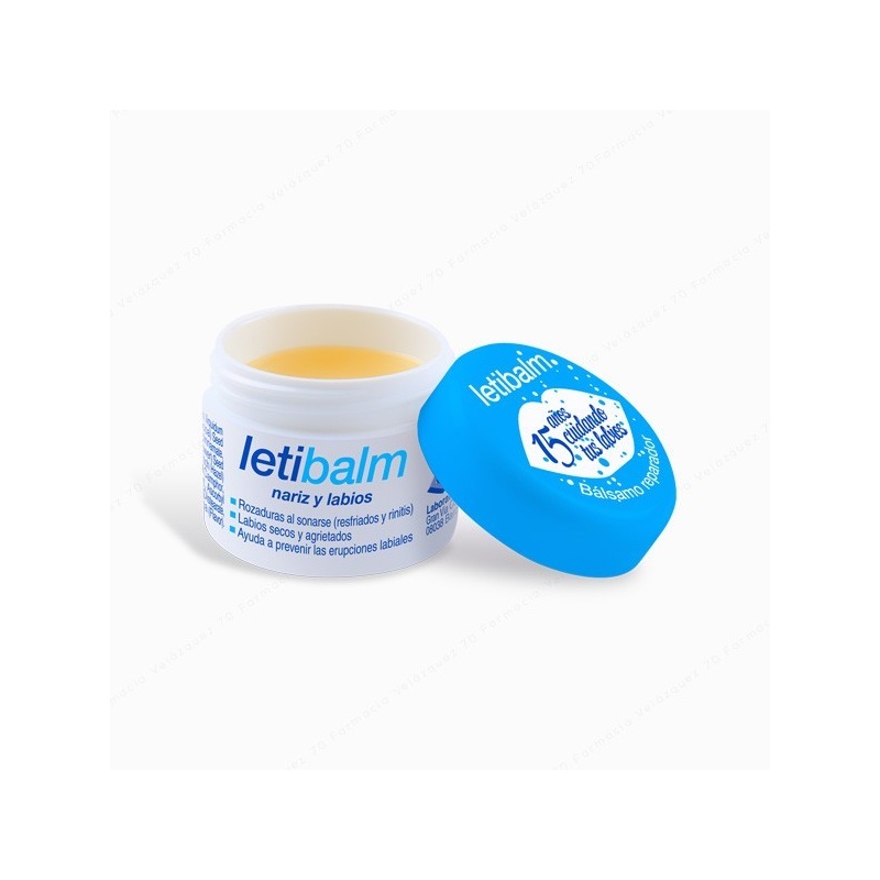 Letibalm bálsamo reparador tarro 10ml