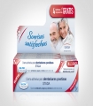 STADA CREMA ADHESIVA PARA DENTADURAS POSTIZAS SABOR REFRESCANTE SIN ZINC 75 GR. + 4 TABLETAS GRATIS LIMPIADORAS PARA DENTADURAS