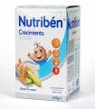 PAPILLA NUTRIBÉN 5 CEREALES - TRIGO, ARROZ, AVENA, CENTENO Y MAÍZ - SIN AZÚCARES AÑADIDOS - CON  11 VITAMINAS, CALCIO Y FÓSFORO