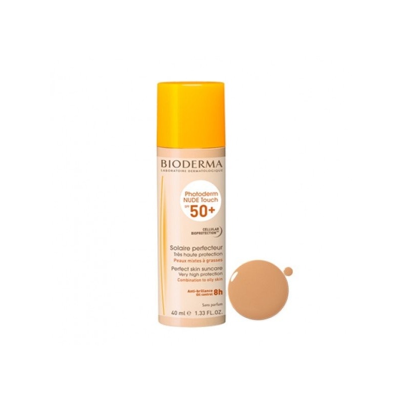 Photoderm Nude Touch Bioderma SPF50+ Color Natural 40ml