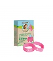 Pulseras repelentes rosa 2u