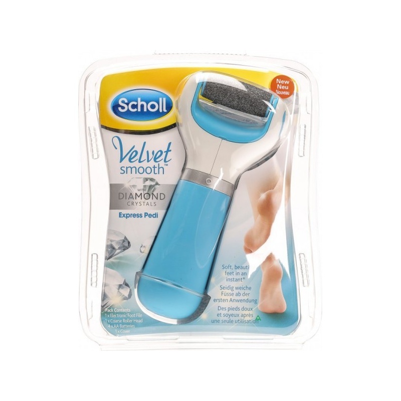Dr Scholl Lima Electrónica Velvet Smooth Diamond Crystals AZUL