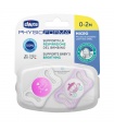 Chupete Silicona Chicco Physio Micro 0-2 Meses Rosa